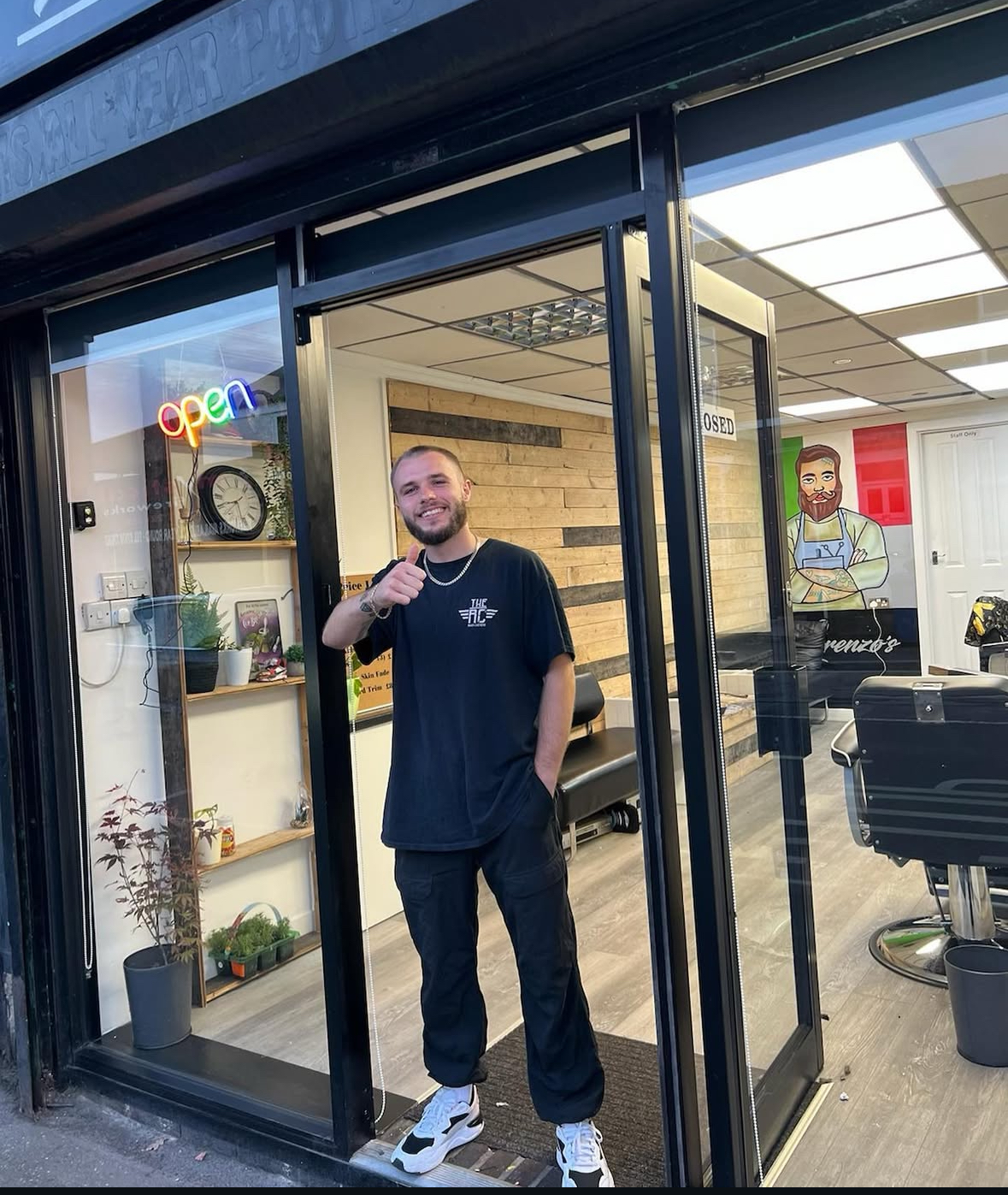 Lorenzo Altera, master barber at Lorenzo's Barbershop